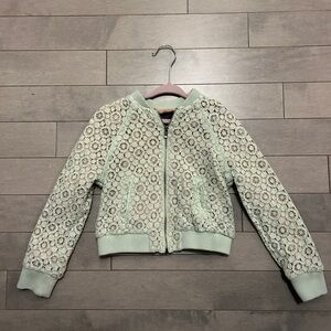 Mint Green Bomber jacket